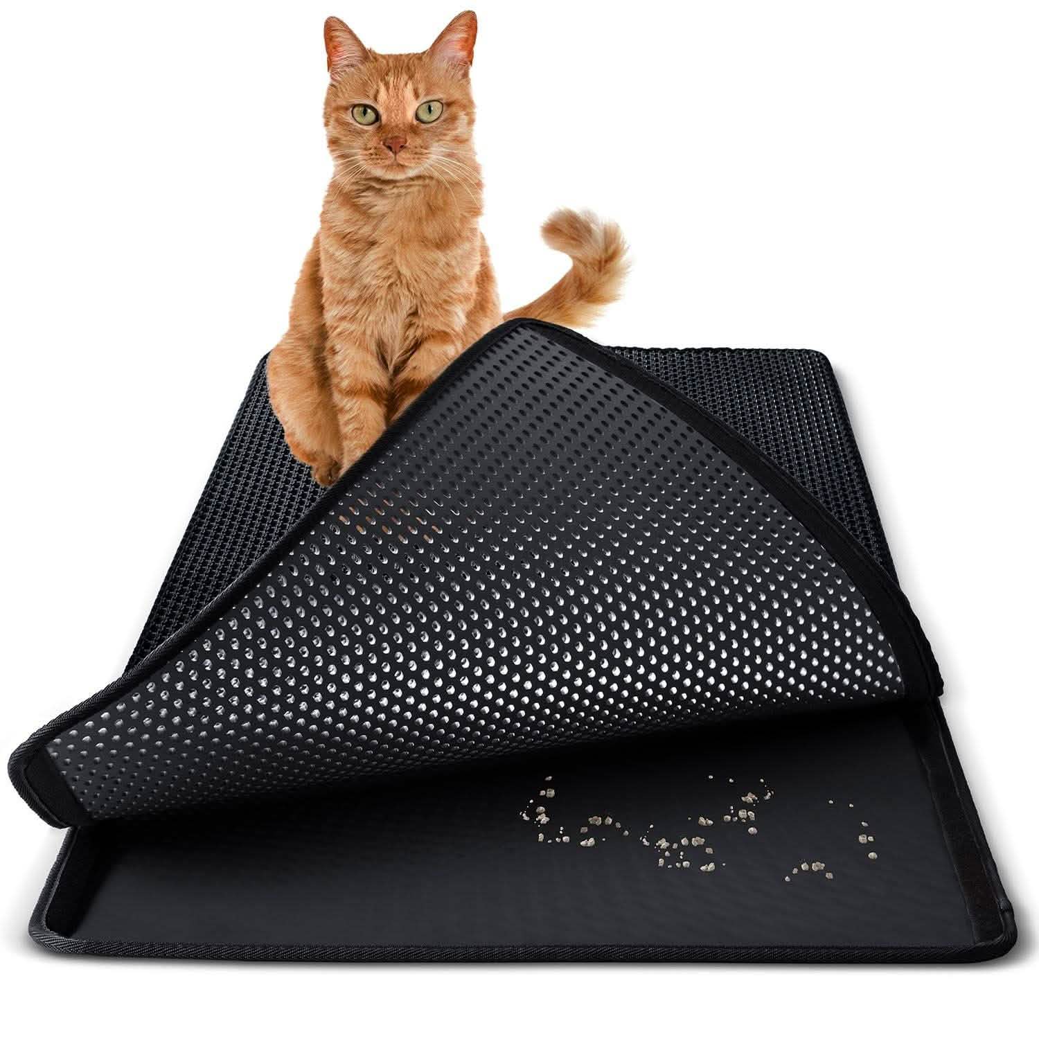 Non Slip Cat and Rabbit Litter Trap Mat for Litter Boxes DailySale