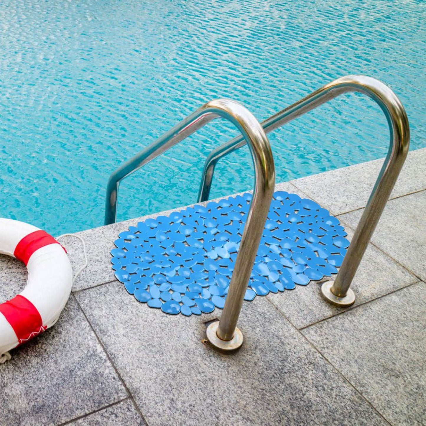 Non-Slip Massage Pebble Bath Mat DailySale