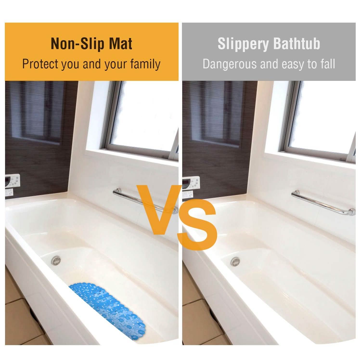 Non-Slip Massage Pebble Bath Mat DailySale