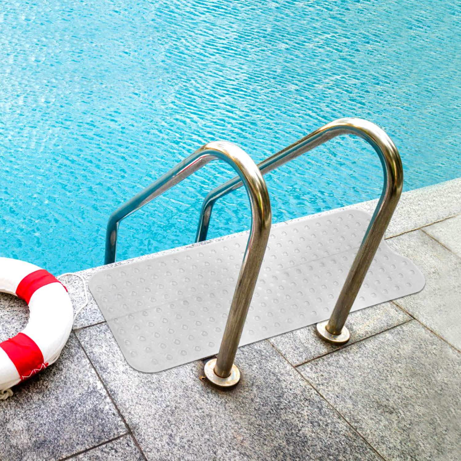 Non Slip Shower Mat Massage Anti-Bacterial with Suction Cups DailySale