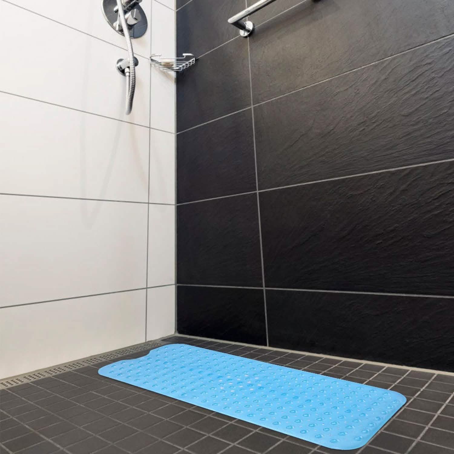 Non Slip Shower Mat Massage Anti-Bacterial with Suction Cups DailySale
