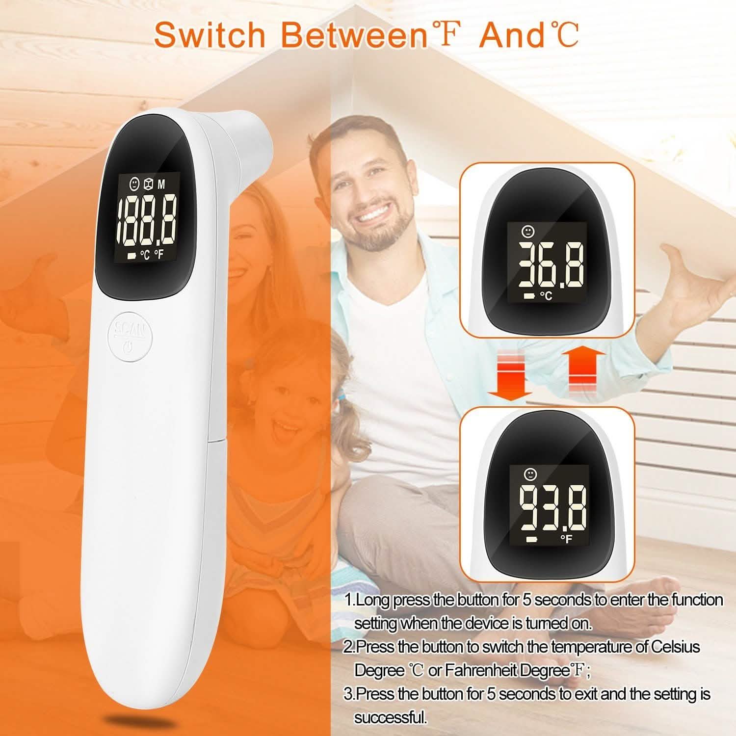 Noncontact Digital Infrared Thermometer DailySale