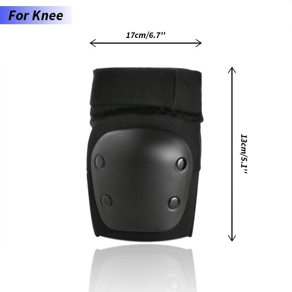 Odoland Knee and Elbow Waist Pads for Cycling, Skating, Mini Biking Riding Adjustable Size DailySale