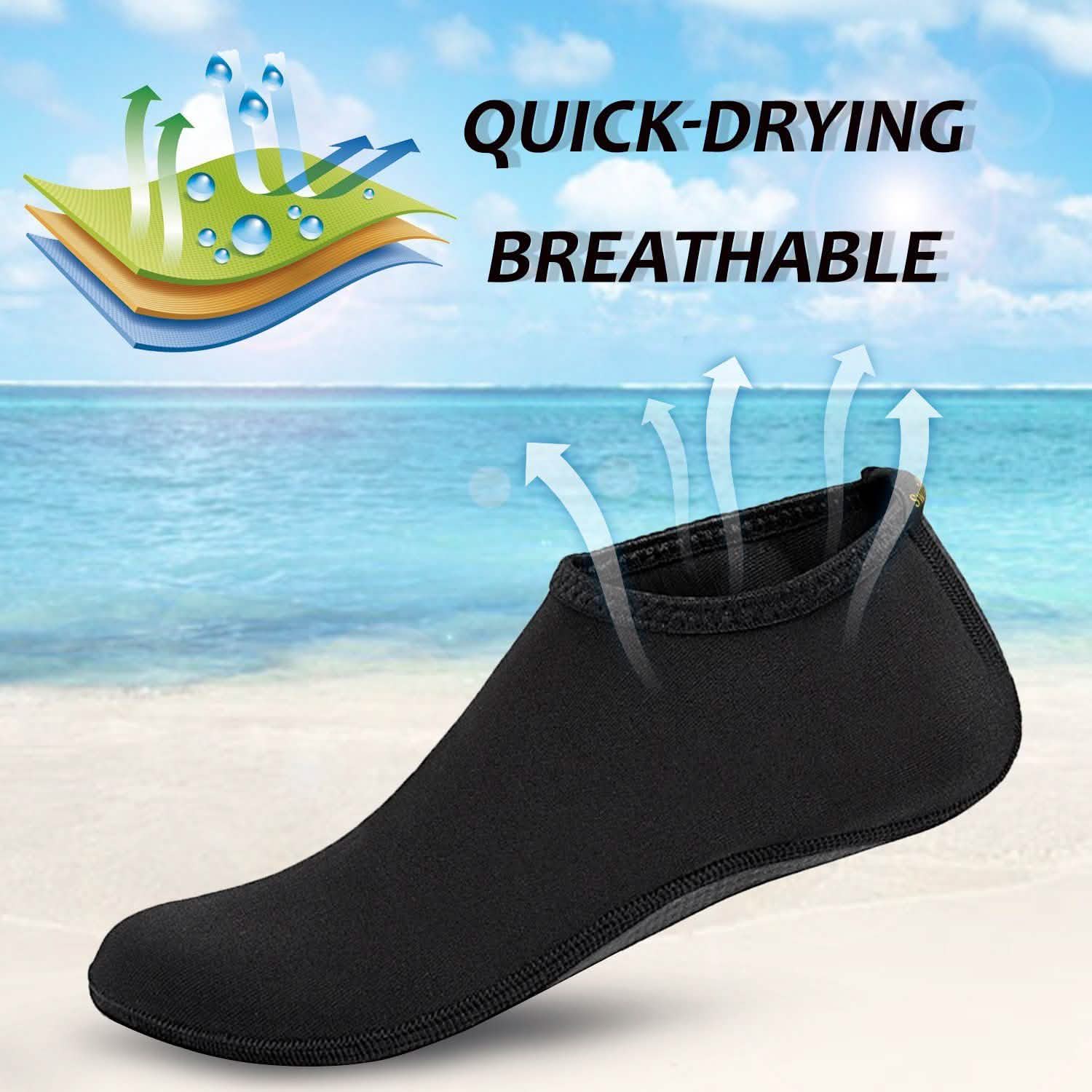 Odoland Men Women Water Skin Shoes DailySale
