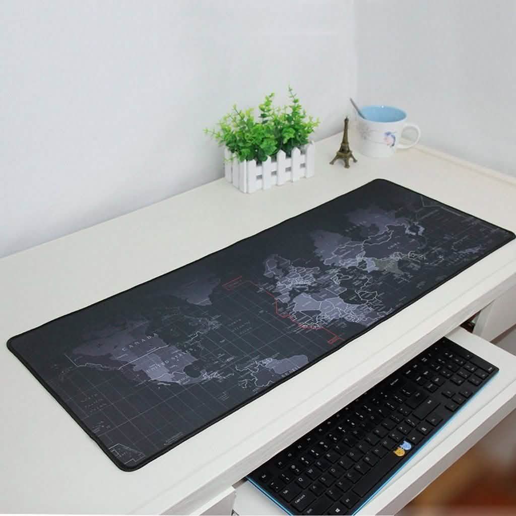 Old World Map Full Desk Coverage Gaming and Office Mousepad DailySale