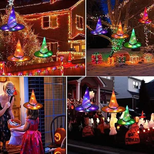 Outdoor Halloween Decoration Glowing Hats DailySale
