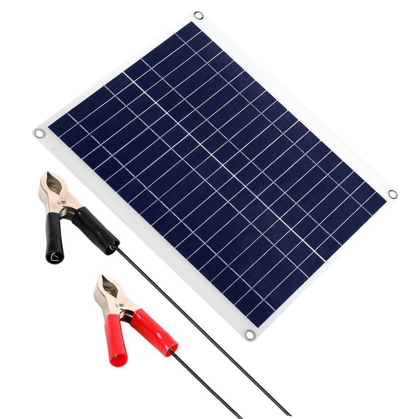 Outdoor Solar Panel 12V 25W Car Battery Charger DailySale
