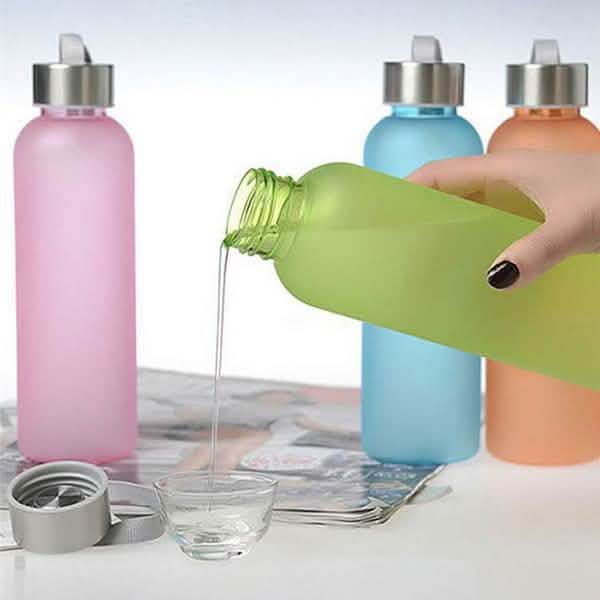 Outdoor Sports Portable Frosted Water Bottle DailySale