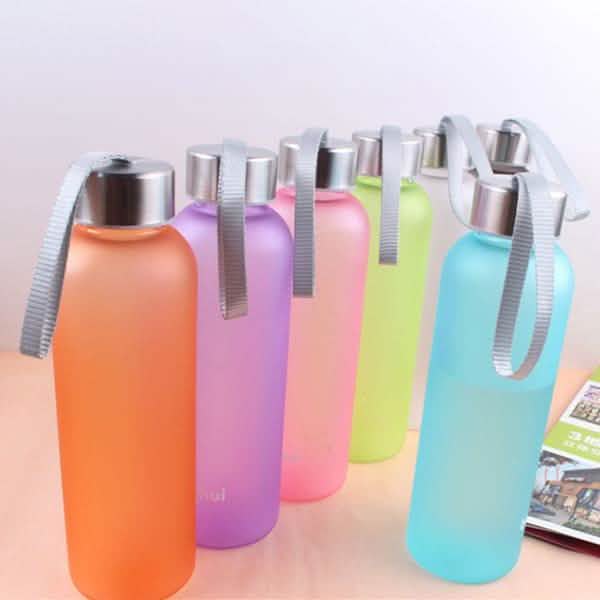 Outdoor Sports Portable Frosted Water Bottle DailySale