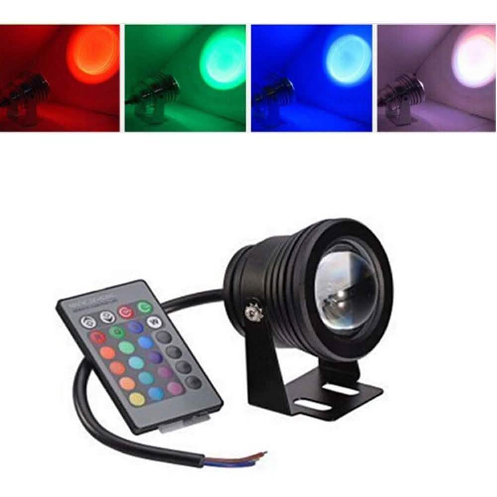 Outdoor Submersible Lights Remote-Controlled RGB 12 V LED Beads DailySale
