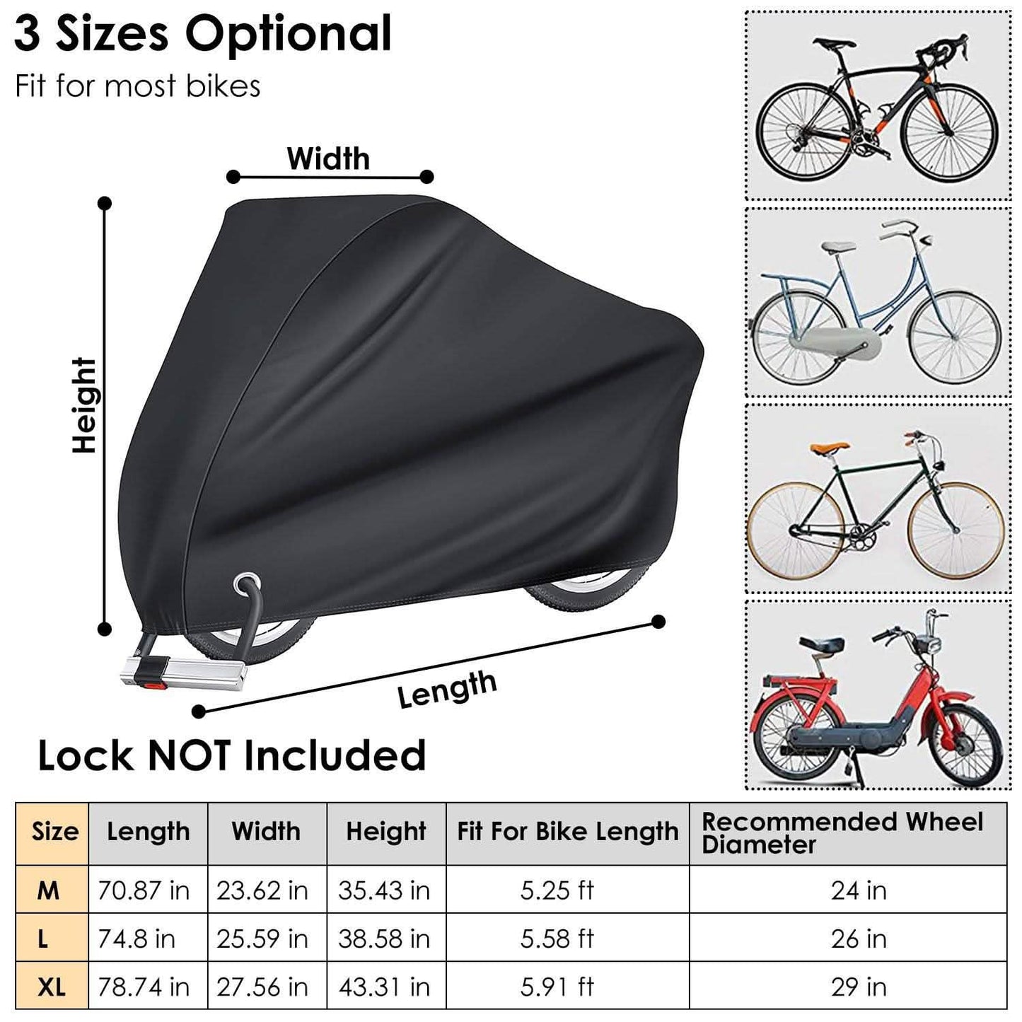 Outdoor Waterproof Bike Cover DailySale