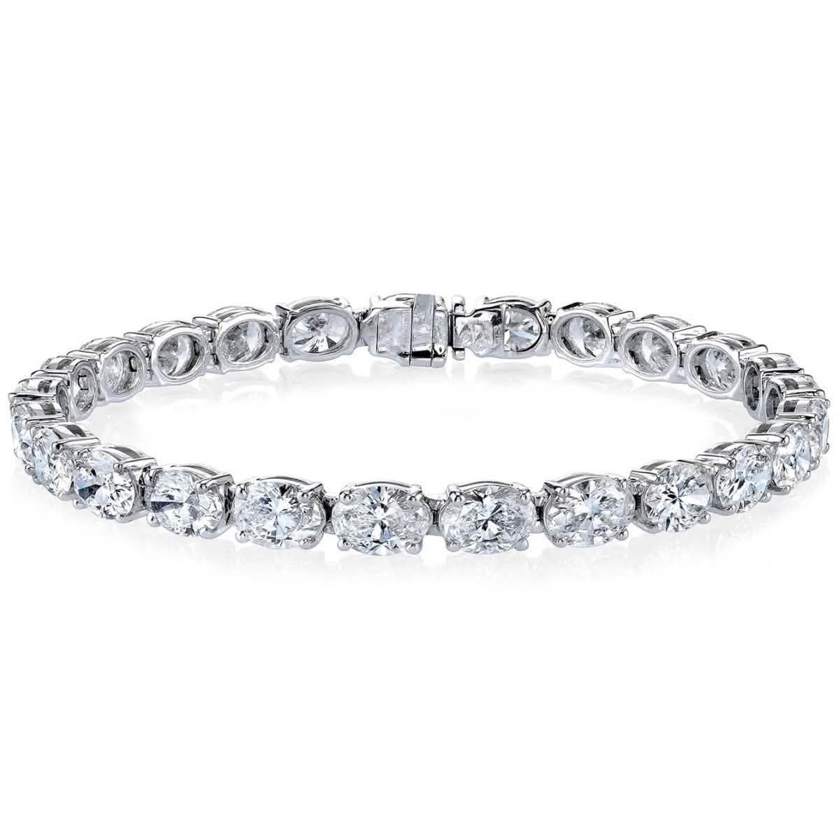 Oval Tennis Bracelets Made With Swarovski Elements DailySale