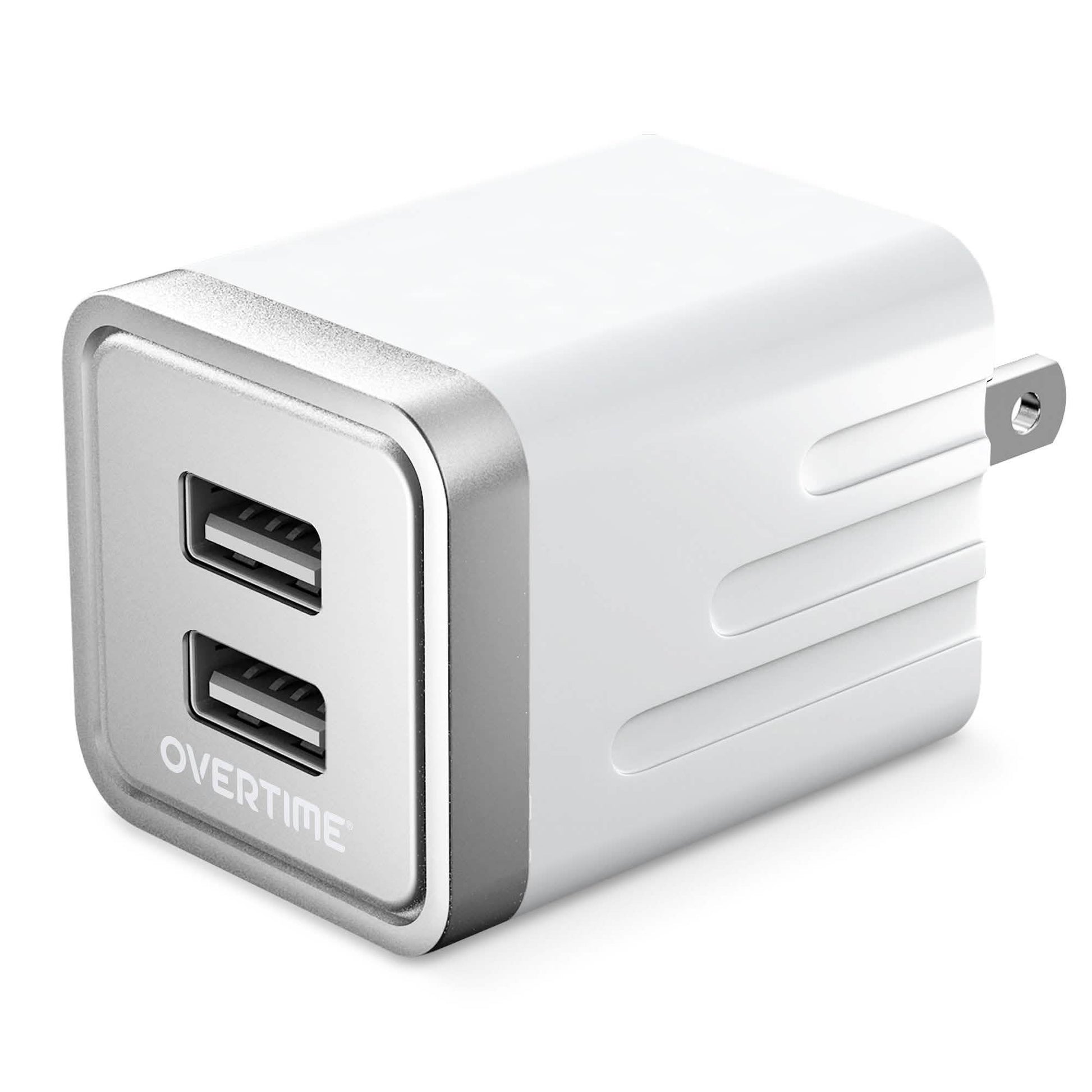 Overtime Dual USB Power Adapter Fast Charging Power Plug DailySale