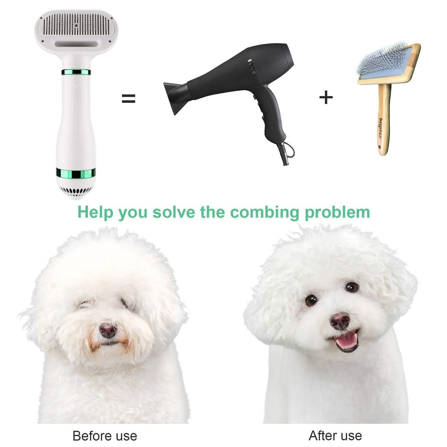Ownpets 2-in-1 Pet Hair Dryer Portable DailySale