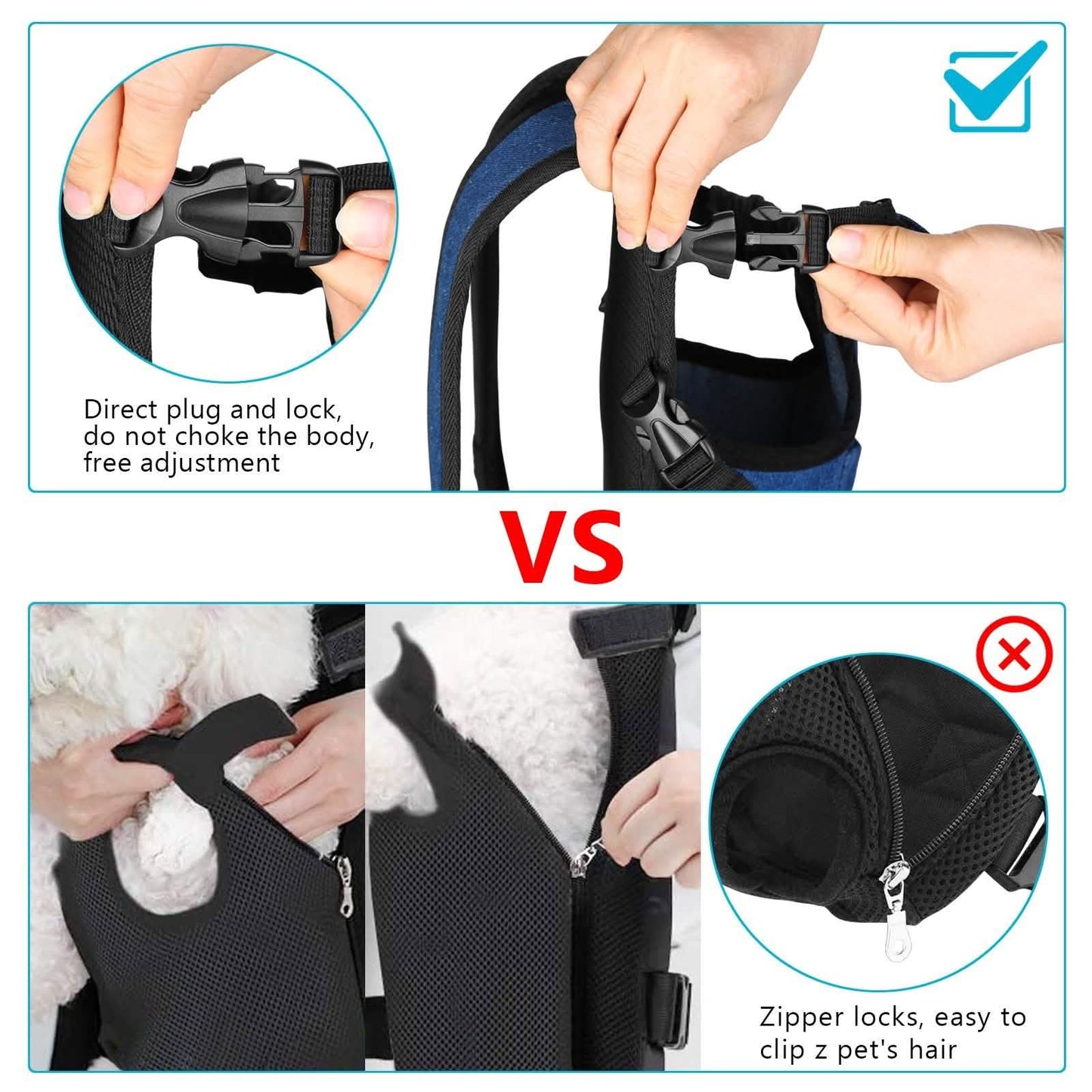 Ownpets Legs Out Front Dog Carrier DailySale