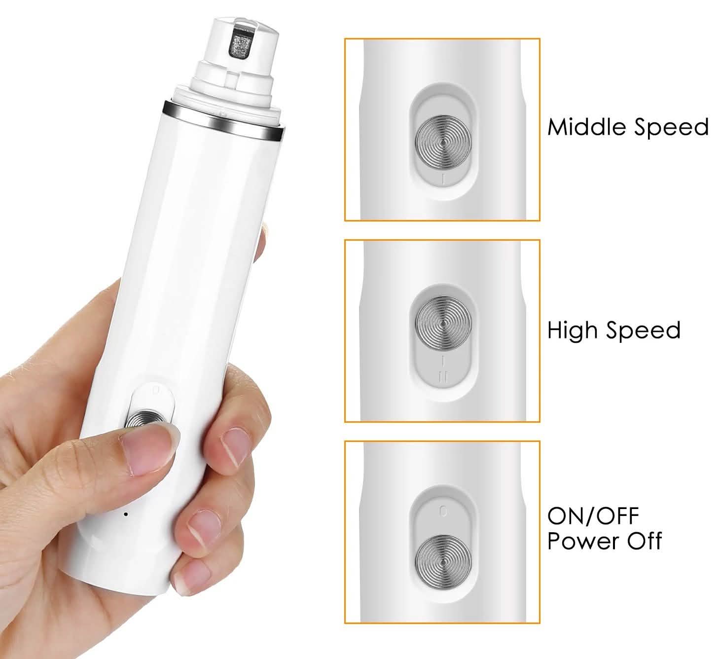 Ownpets Rechargeable Pet Nail Clipper Tool Kit DailySale