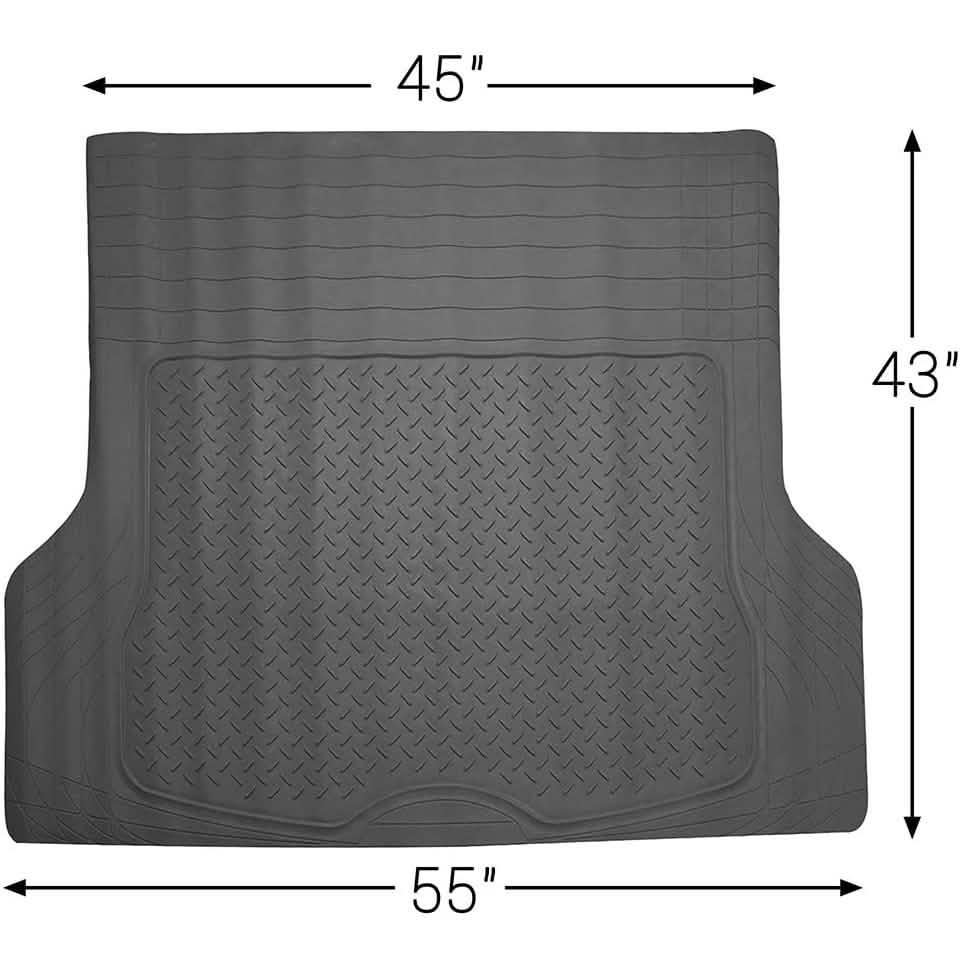 OxGord WeatherShield HD Rubber Trunk Cargo Liner Floor Mat DailySale