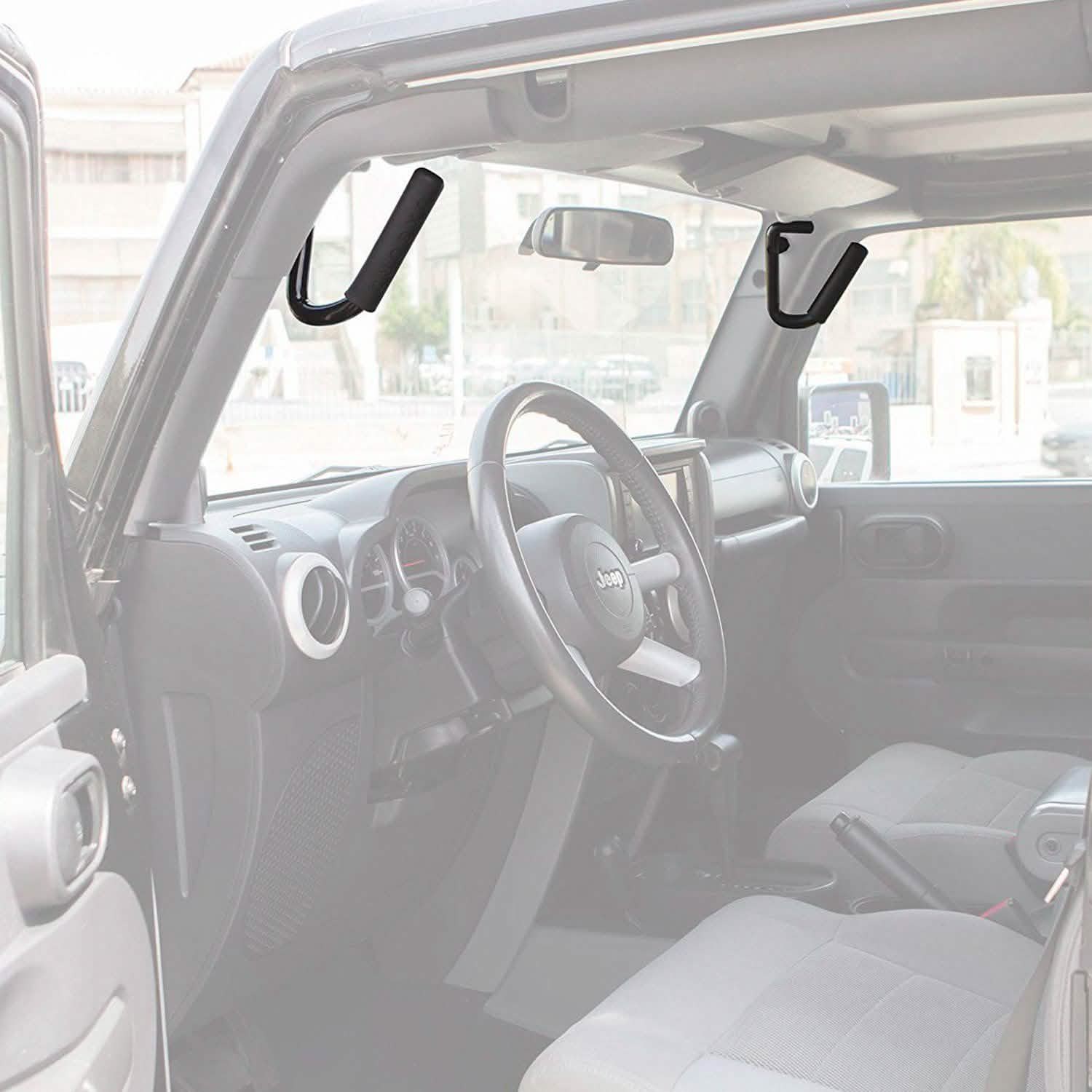 OxGord® GBHD-JP01 - Front Grab Handles with Grip Roll Bar DailySale