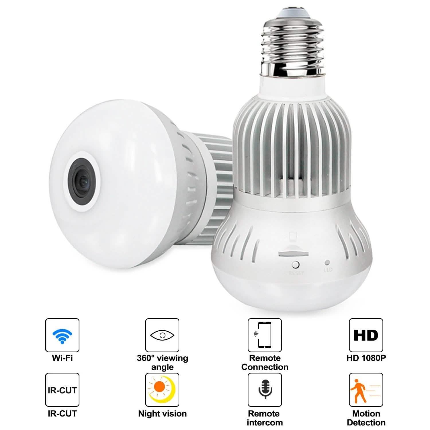 Panoramic Full HD 1080P Hidden Camera DailySale