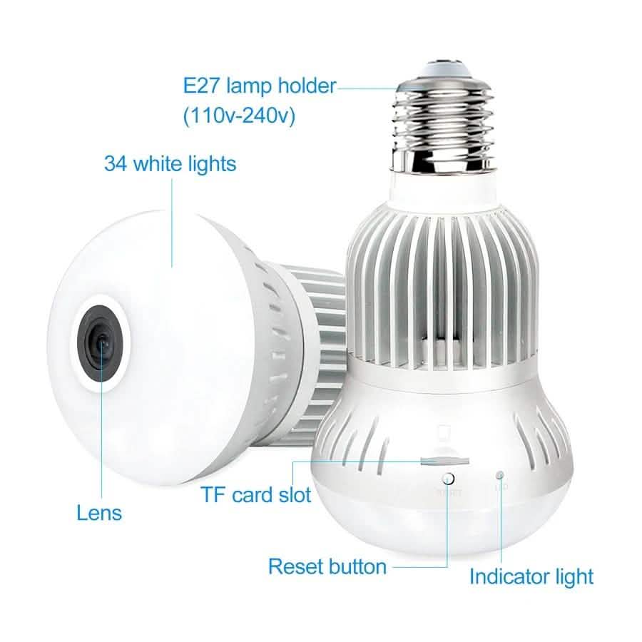 Panoramic Full HD 1080P Hidden Camera DailySale