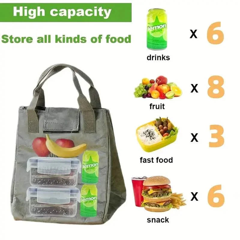 Paper Bento Bag Waterproof And Oilproof Insulation Bag DailySale