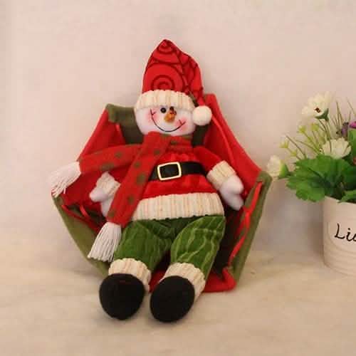 Parachute Snowman Santa Claus Ornament DailySale