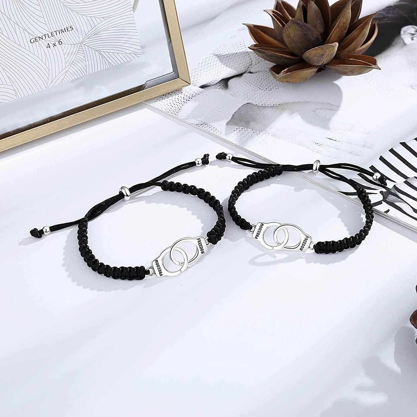 Partner in Crime Handcuff Friendship Bracelets DailySale