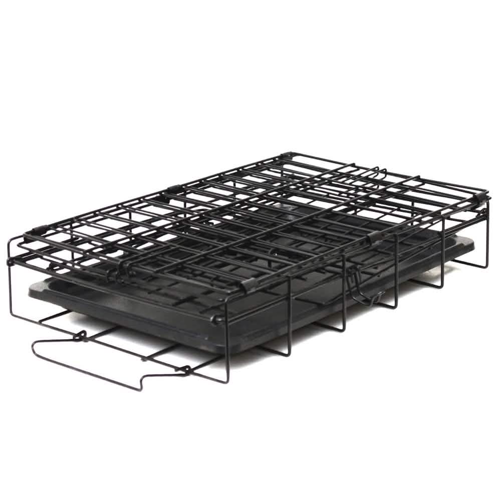 Paws & Pals Double Door Wire Dog Crate with Tray DailySale