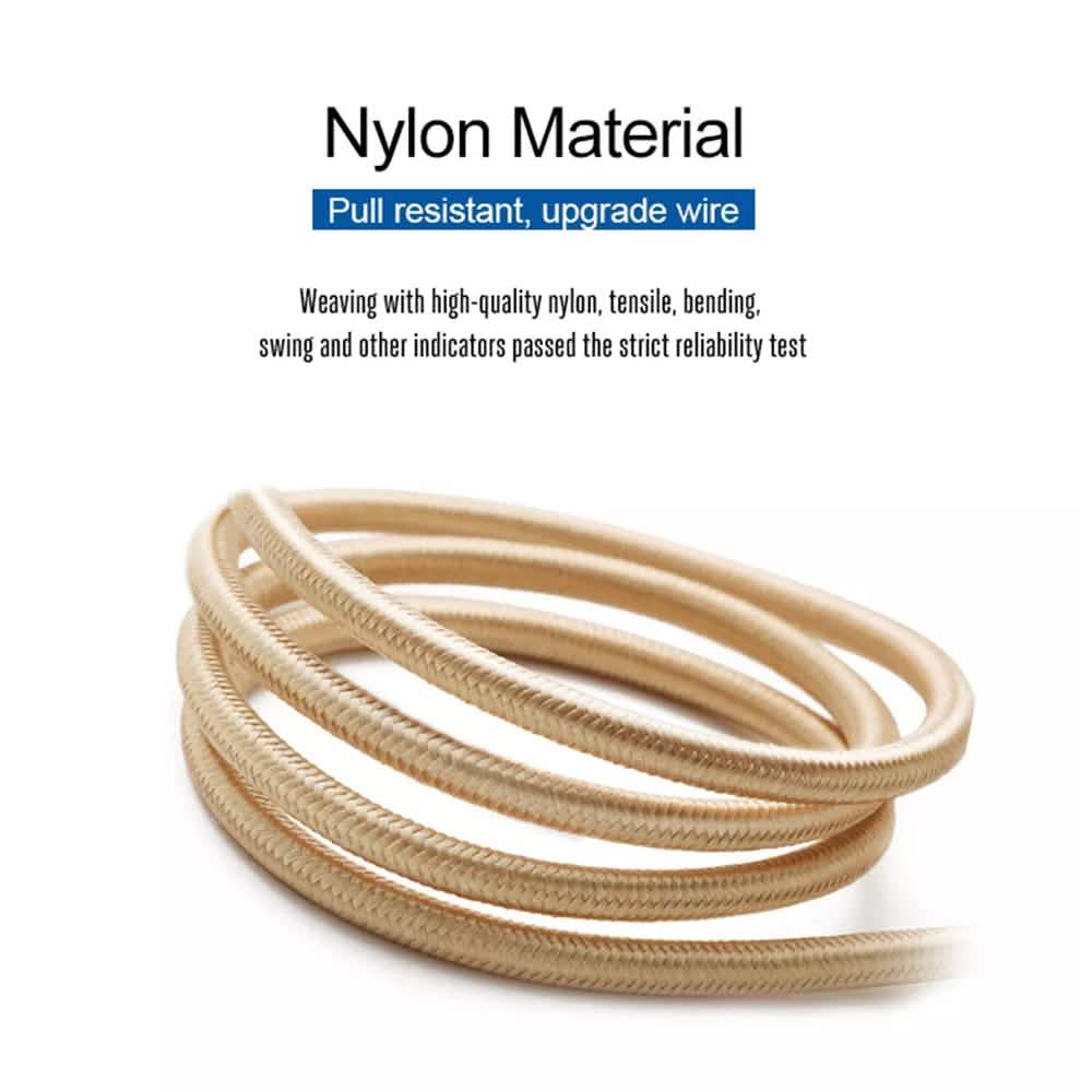 PBG XL 10Ft. Lightning Cable's Nylon Woven Protection DailySale