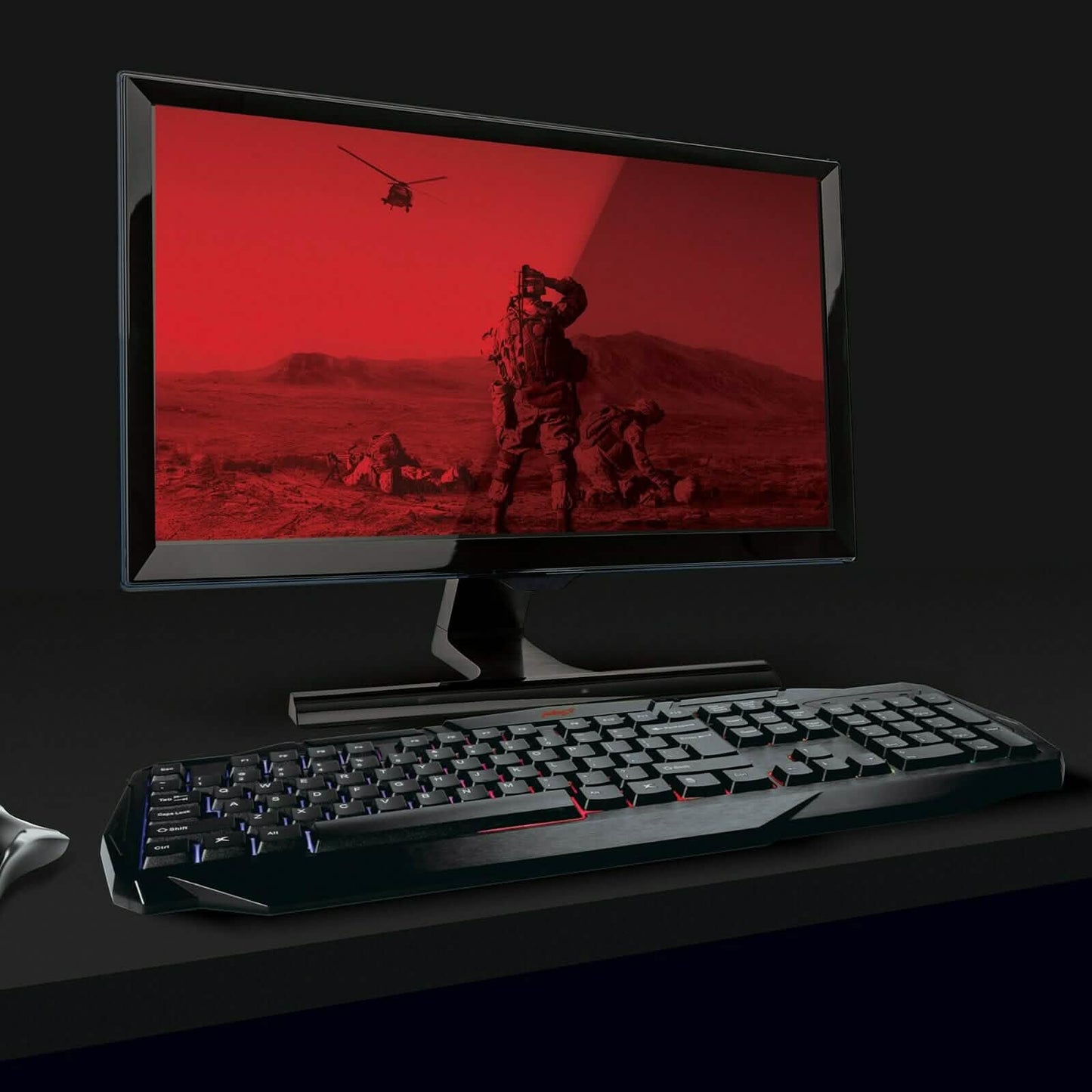 PBX Backlit Pro Gaming Keyboard - Full-Sized & Ergonomic with LED RGB Backlight DailySale