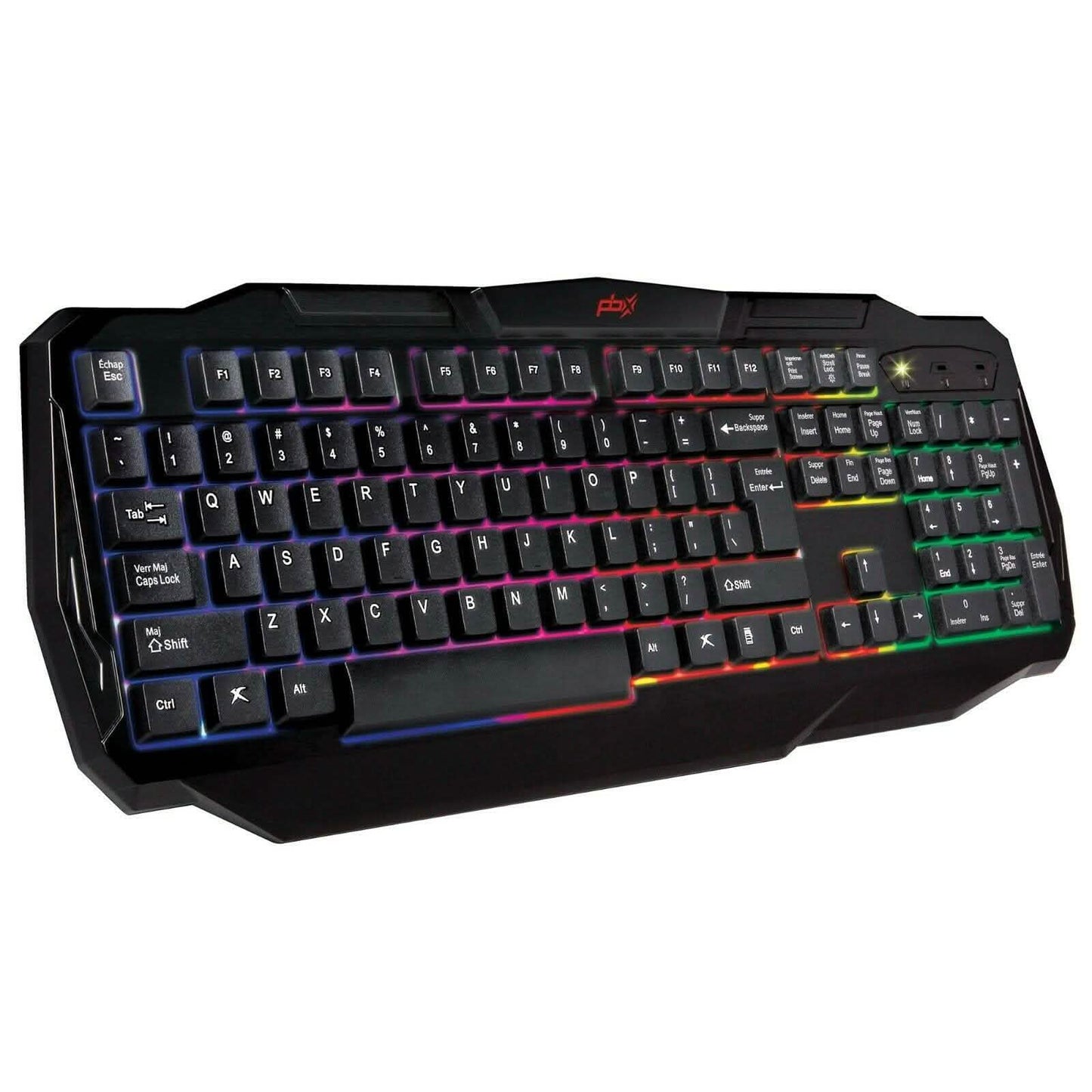 PBX Backlit Pro Gaming Keyboard - Full-Sized & Ergonomic with LED RGB Backlight DailySale