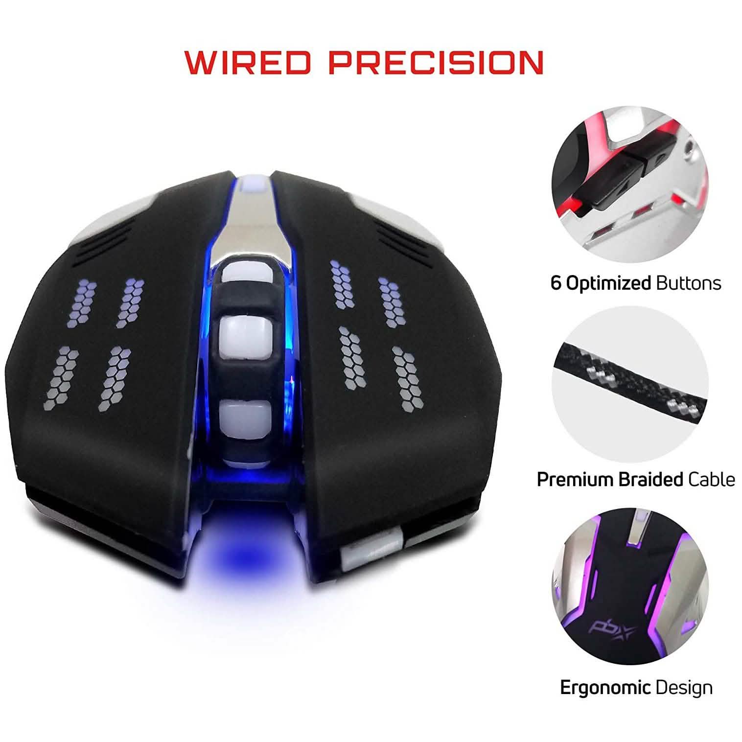 PBX Gladiator Wired Gaming Mouse DailySale
