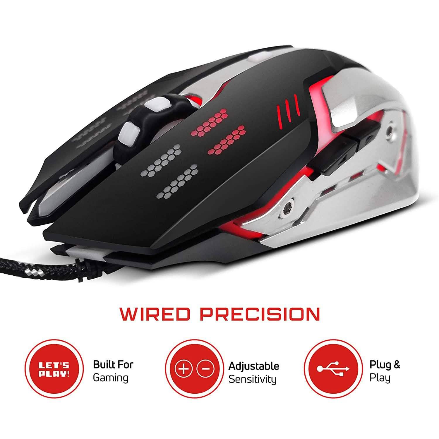 PBX Gladiator Wired Gaming Mouse DailySale