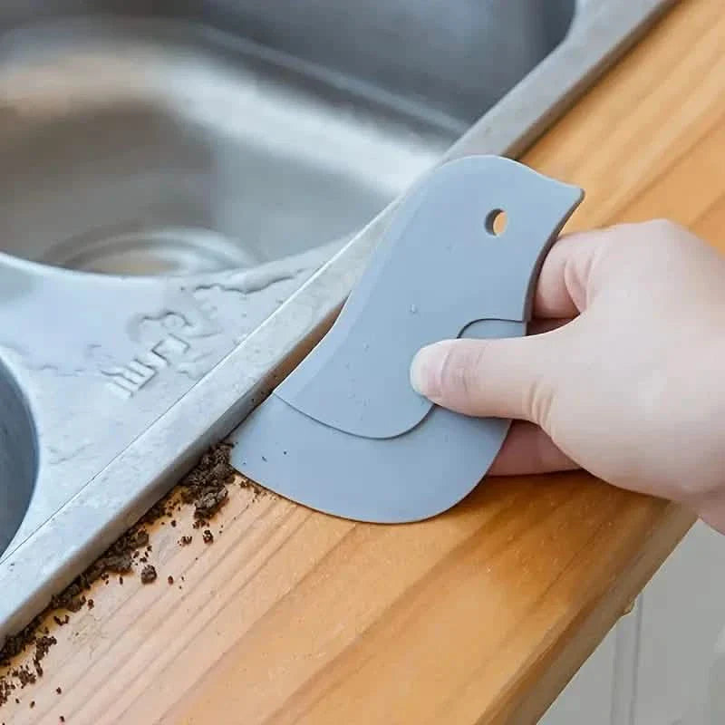 Penguin-shaped Soft Kitchen Stain Scraper Tool DailySale