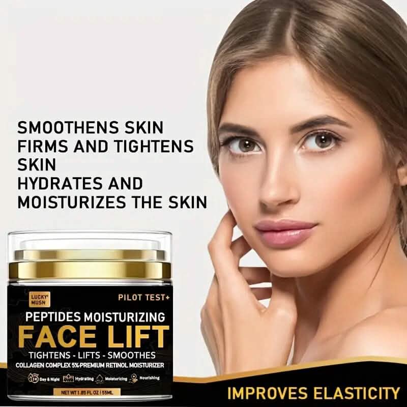 Peptides Face Lift Cream - Deeply Moisturizing, Firming and Lifting Skin DailySale