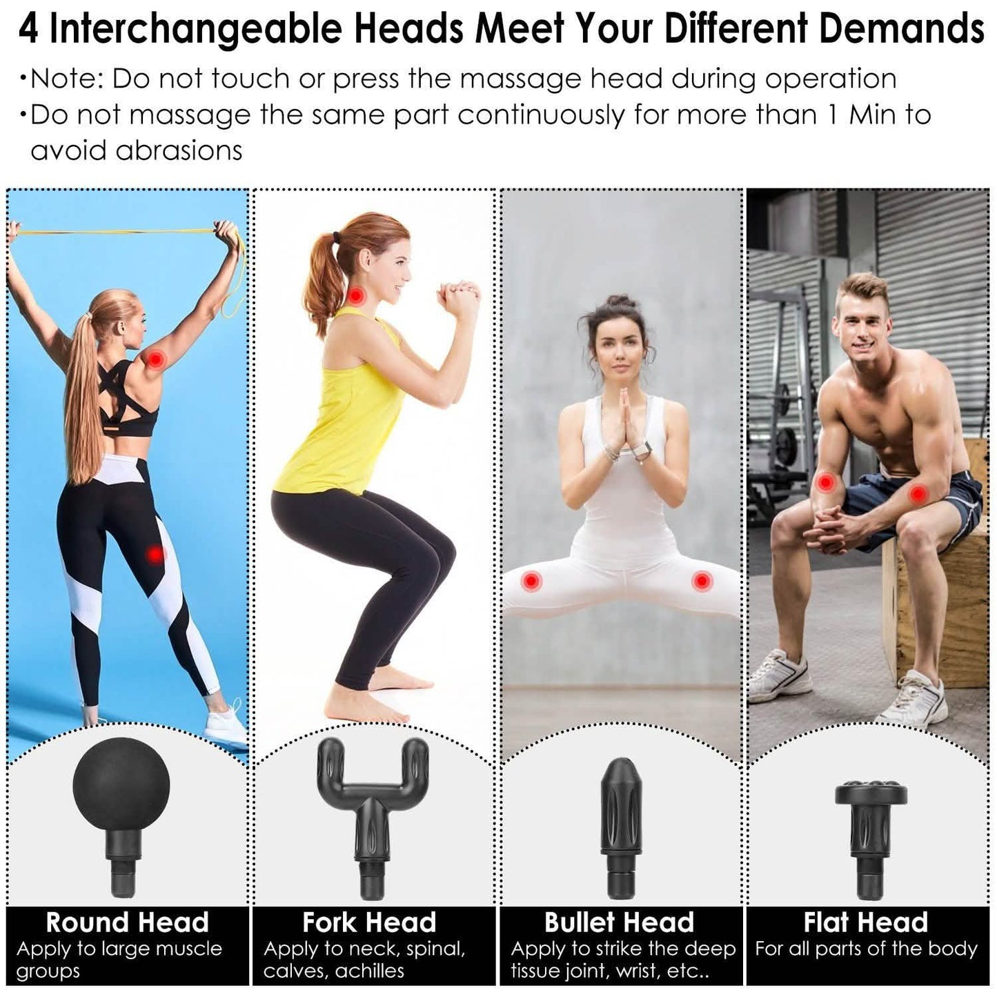 Percussion Rechargeable Massage Gun DailySale