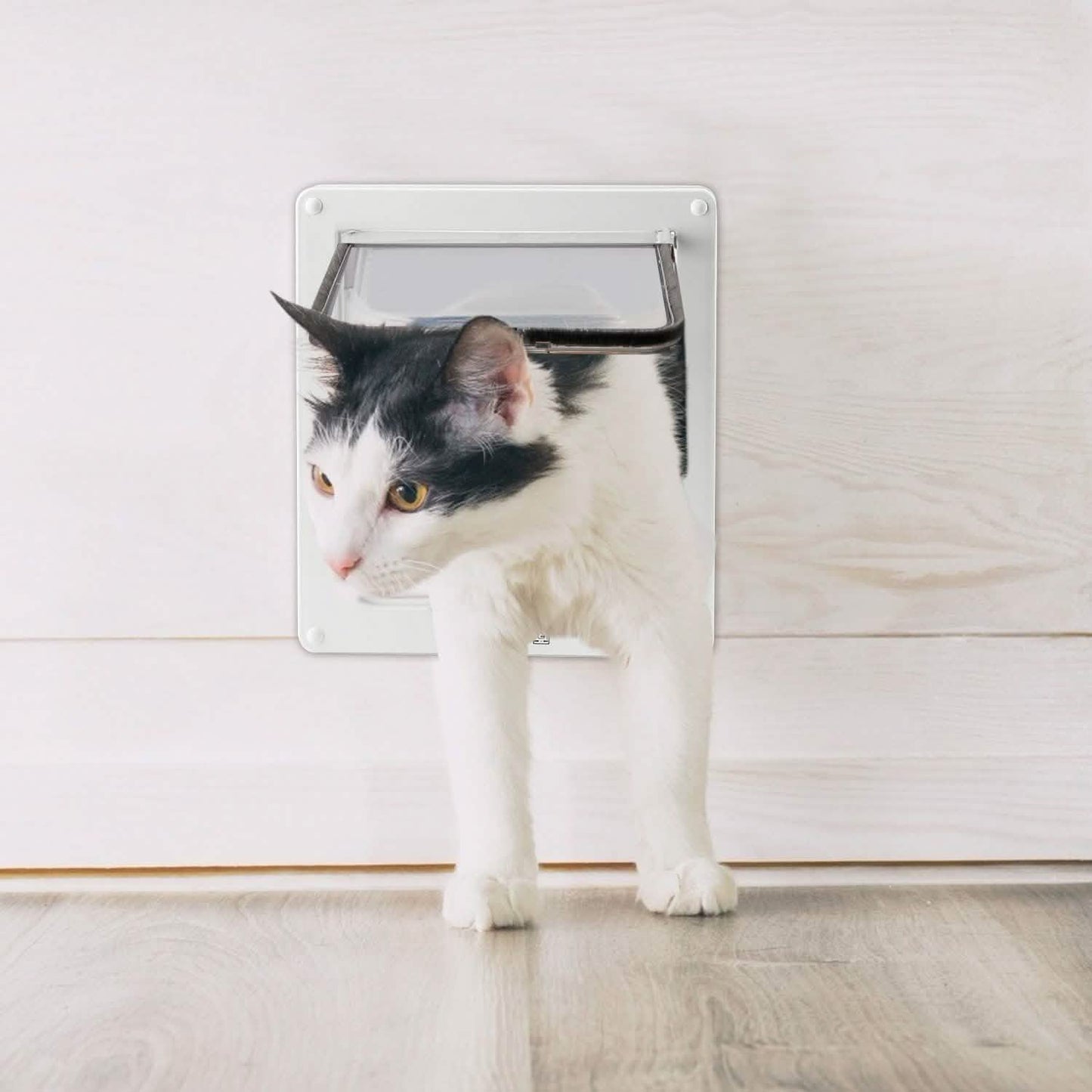 Pet 4 Way Locking Quiet Flap Door DailySale