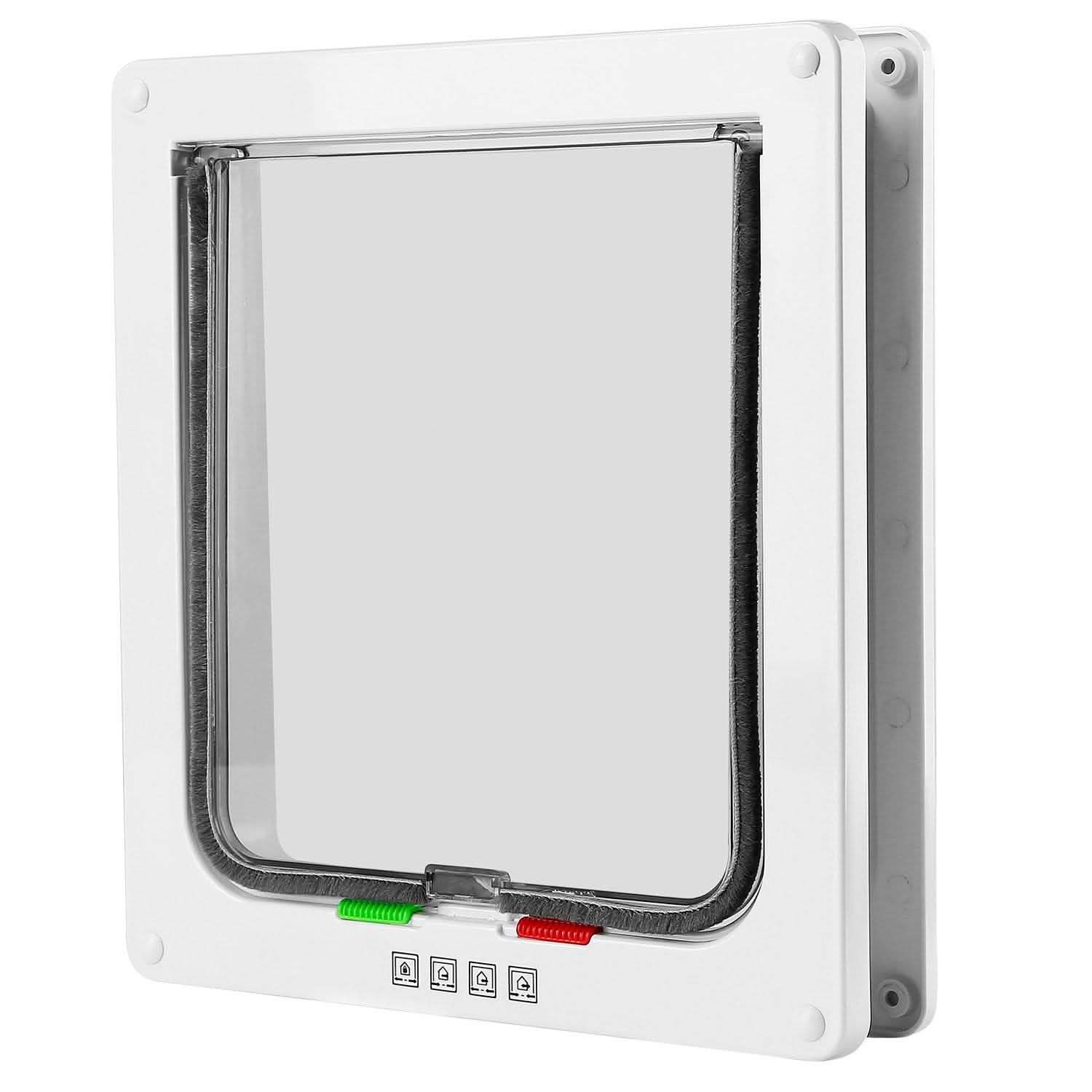 Pet 4 Way Locking Quiet Flap Door DailySale