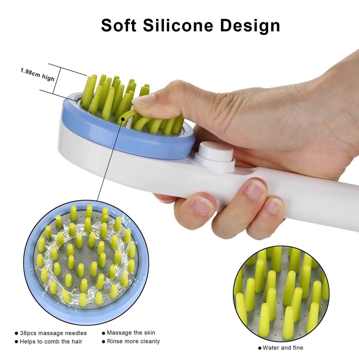 Pet Massage Shower Sprayer with Towel DailySale