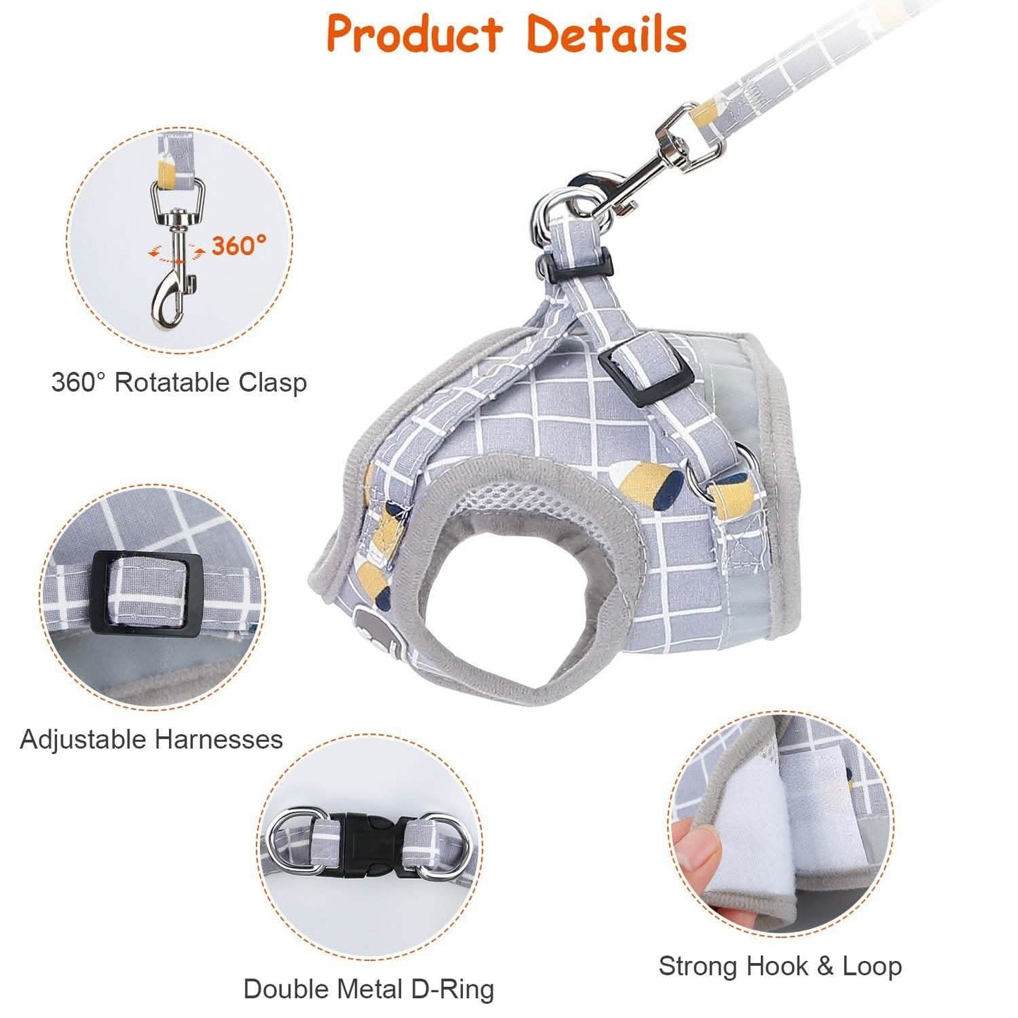 Pet Mesh Harness Dog Leash Puppy Vest DailySale