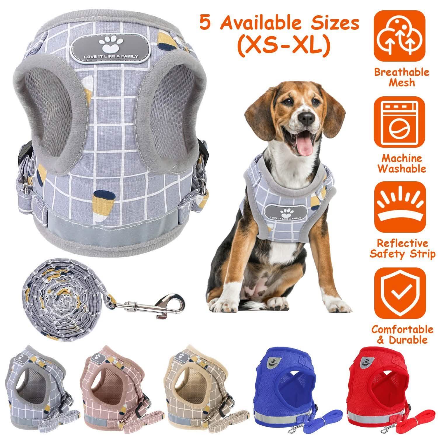 Pet Mesh Harness Dog Leash Puppy Vest DailySale