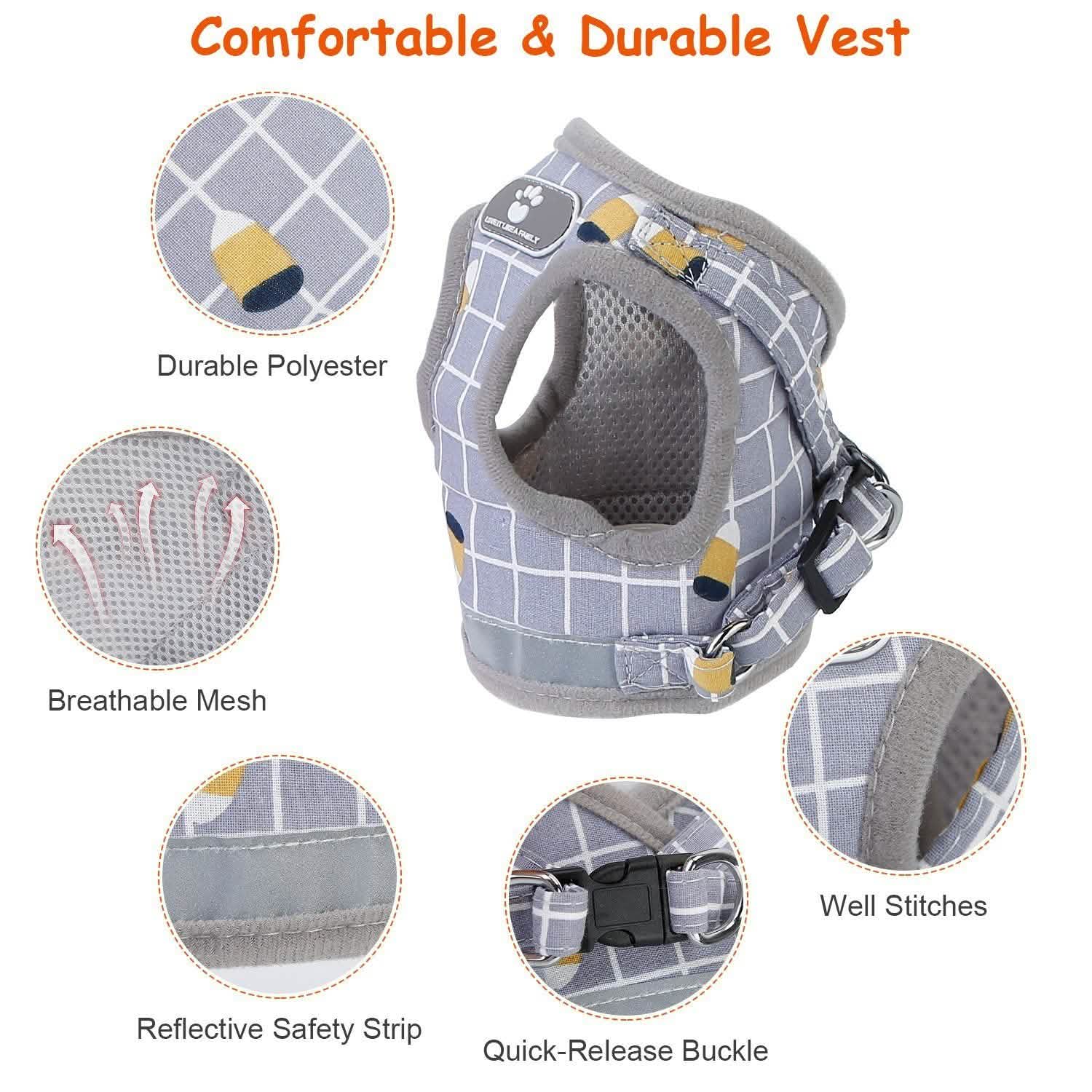 Pet Mesh Harness Dog Leash Puppy Vest DailySale