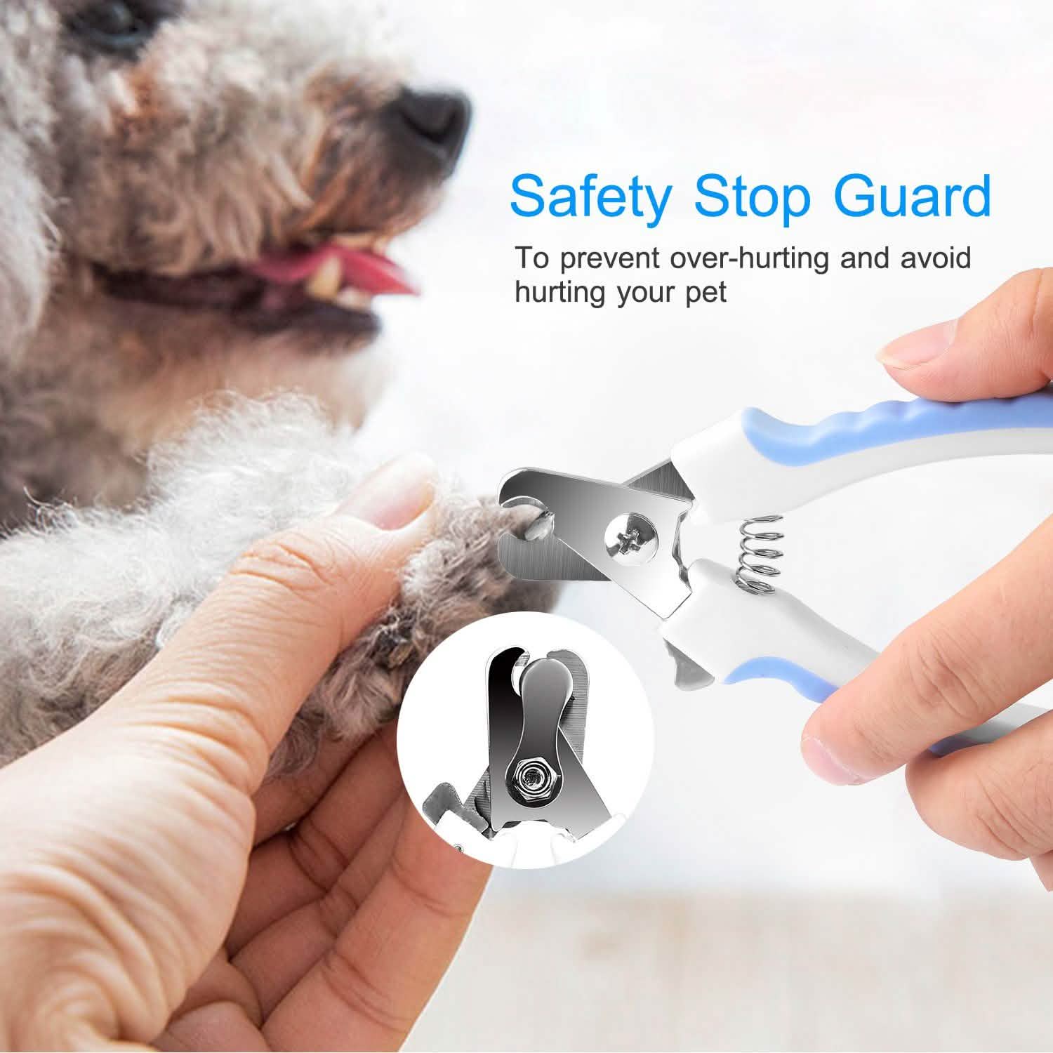 Pet Nail Toe Stainless Steel Trimmer with Nail File DailySale