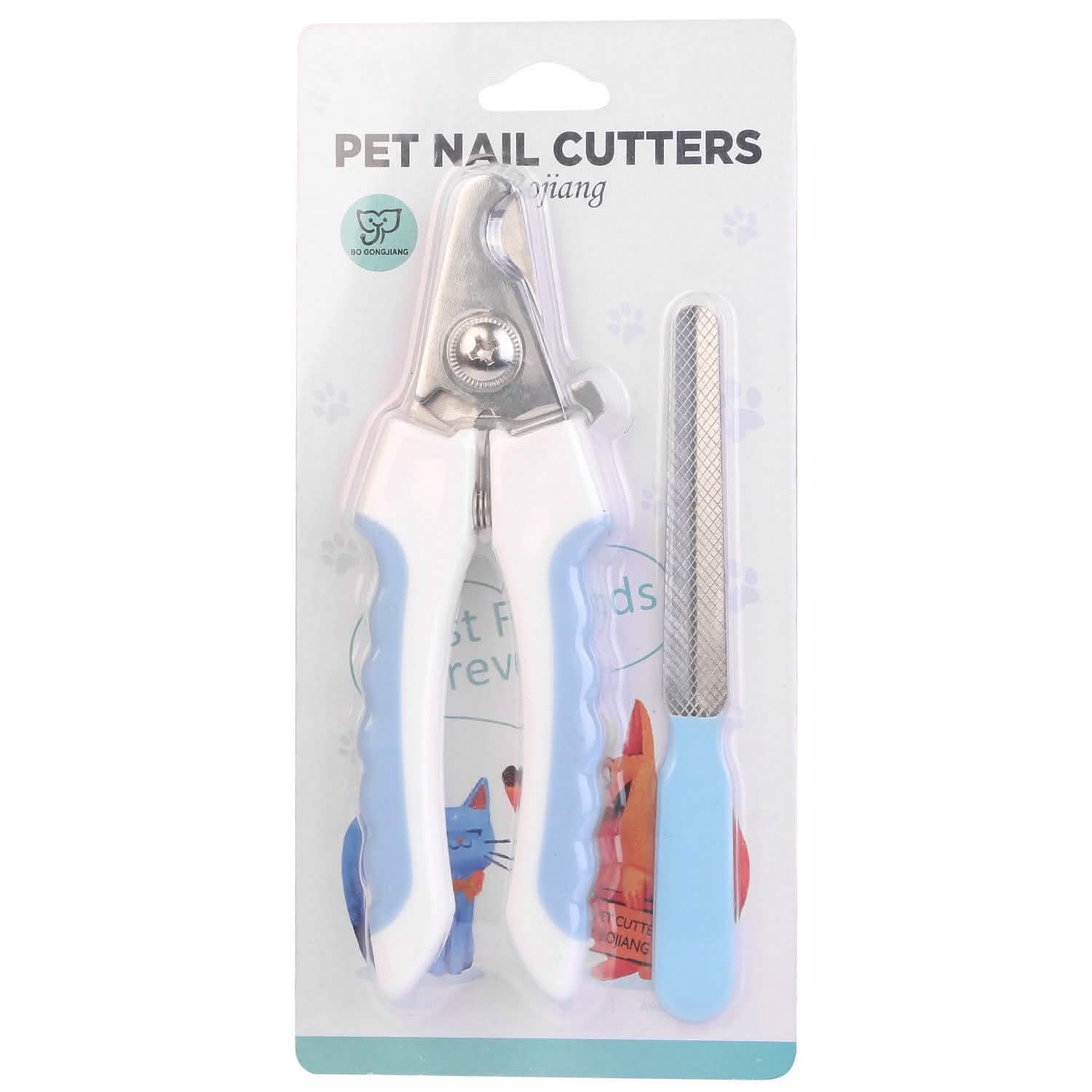 Pet Nail Toe Stainless Steel Trimmer with Nail File DailySale