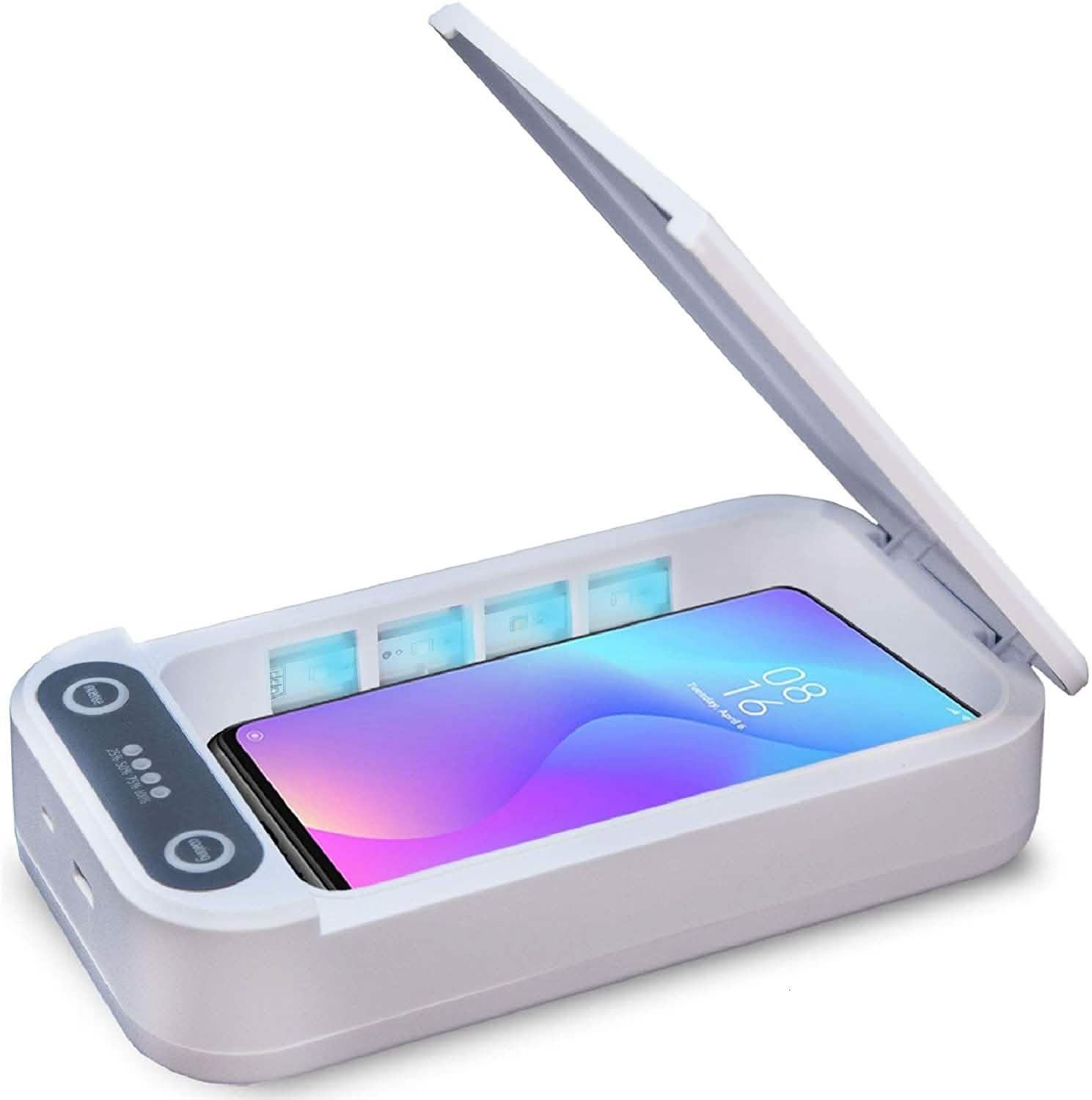 Phone Sanitizer Uv Portable Smart Phone Sterilizer UV-C DailySale