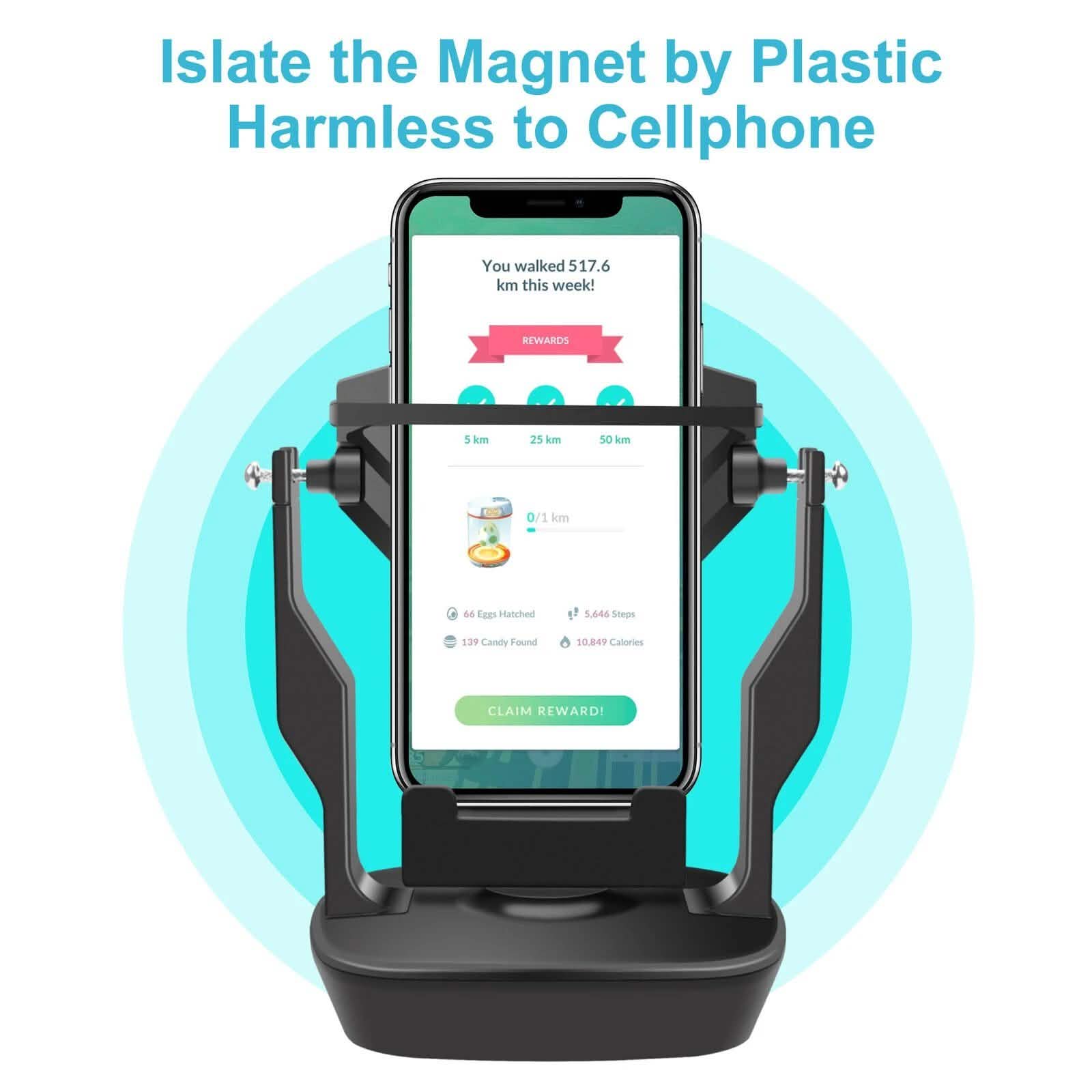 Phone Shaker Wiggle Holder for Pokemon Go Automatic Step Earning Swing Device DailySale