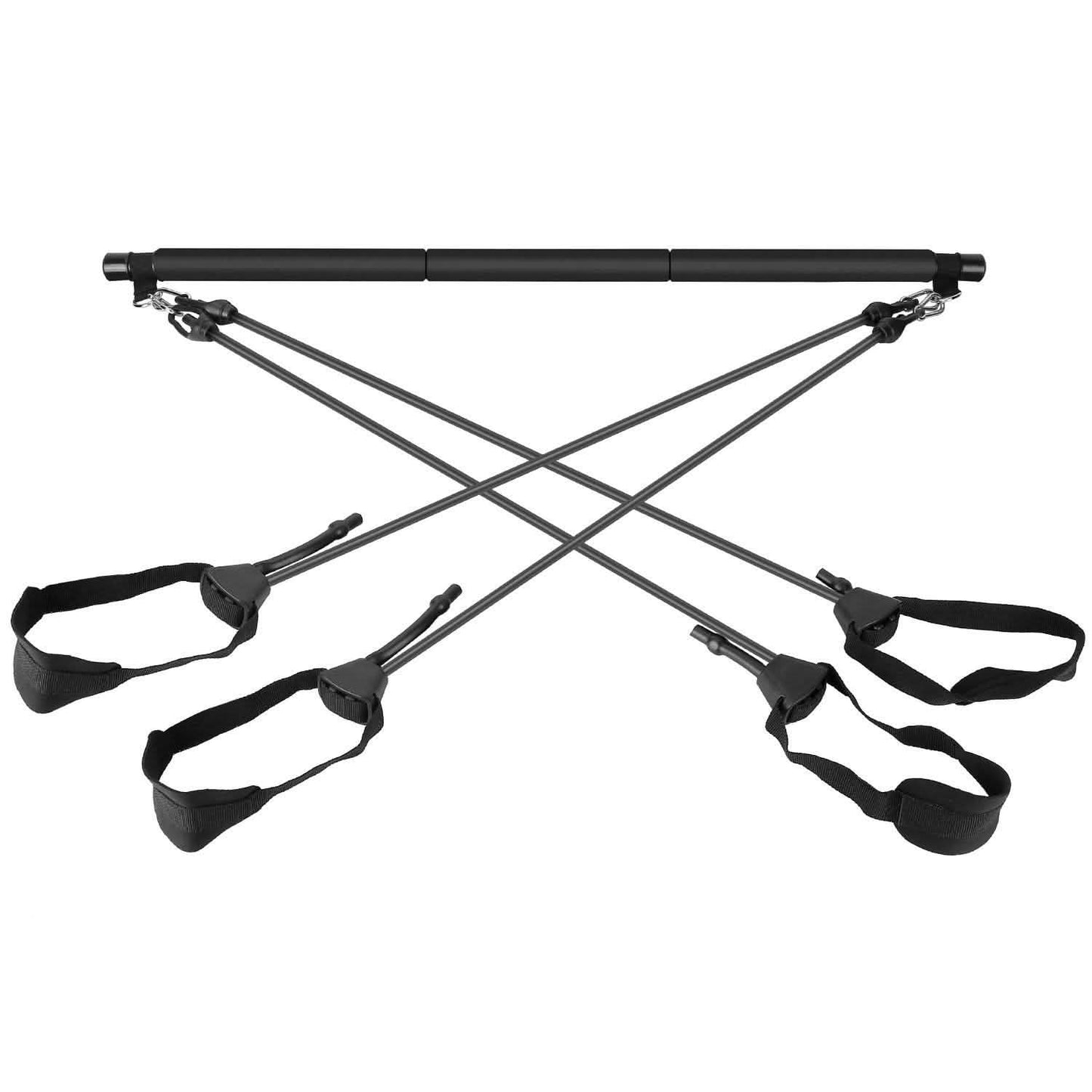 Pilates Bar Kit with 4 Resistance Bands DailySale
