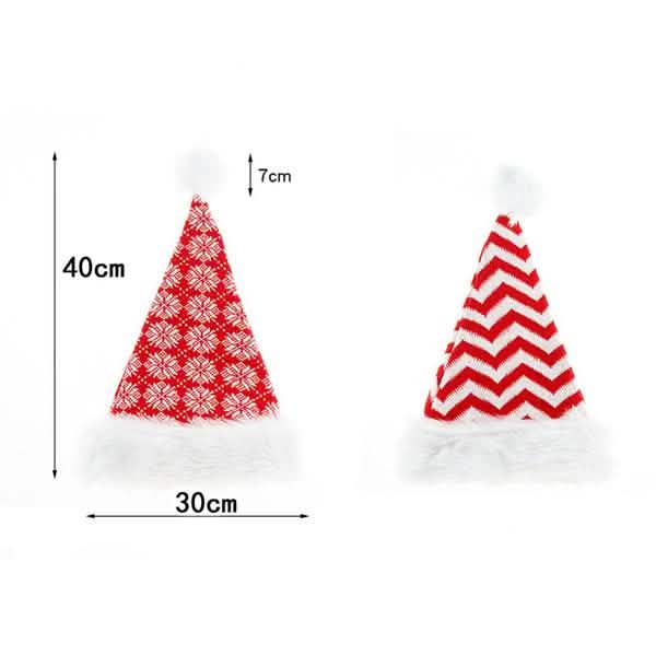 Plush Knitted Christmas Hat DailySale