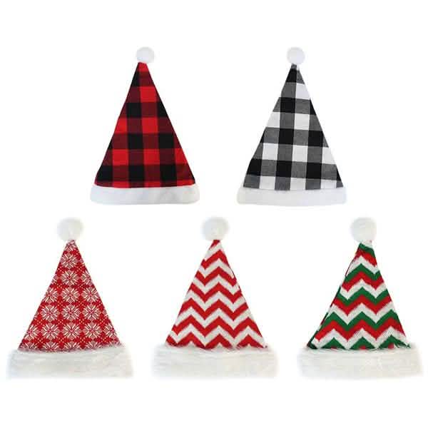 Plush Knitted Christmas Hat DailySale