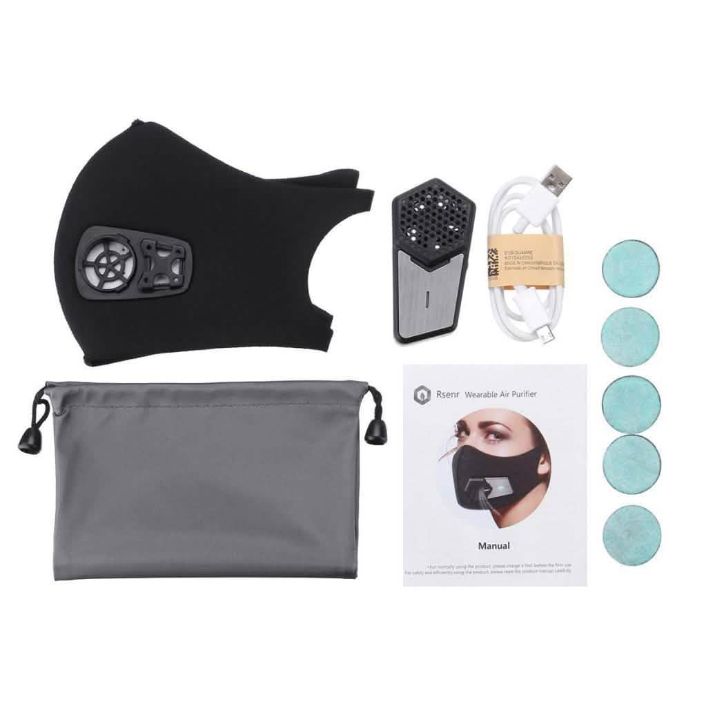 PM2.5 Dustproof Smart Electric Fan Breathable Mask DailySale